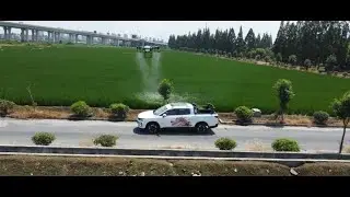 Пикап, способный заряжать дроны#drone #электромобиль#дрон #quadcopter #automobile #uav #automobile