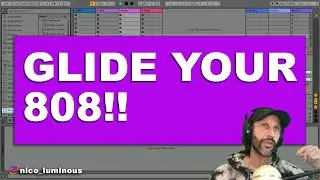 How to Glide and Slide 808's in Ableton Live Tutorial 2023