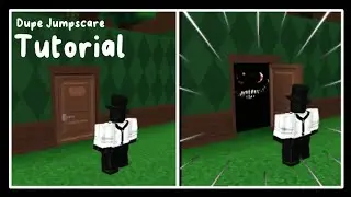 Dupe Jumpscare TUTORIAL! | Babft doors | Build a boat for treasure