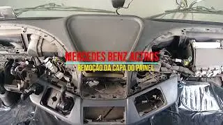 Removing the dashboard cover - Mercedes Benz Actros 2546