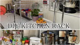 DIY KITCHEN RACK