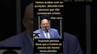 Não haverá anestia no plenário diz deputado petistas