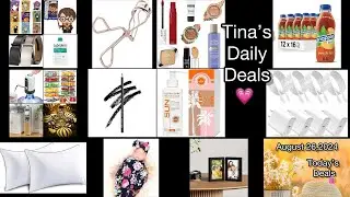Part 2- Amazon deals with BIG promo codes 🤩 many makeup items too 🤗 08/26/24 ❤️