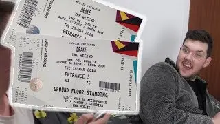 PRANKING MY BEST FRIEND WITH FAKE DRAKE TICKETS