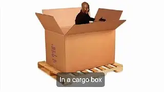 Cargo Box but every sentence is a misinterpreted image