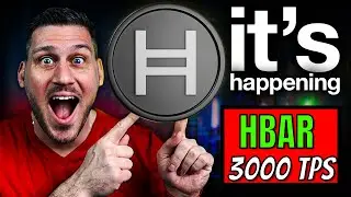 HEDERA HASHGRAPH JUST HITS 3000 TPS! I bought 769 HBAR AND I AM GOING TO BE A CRYPTO MILLIONAIRE!