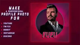 MAKE A PROFESSIONAL PROFILE PHOTO FOR SOCIAL MEDIA - PHOTOSHOP TUTORIAL