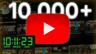 RECORDE MUNDIAL na SPEEDRUN de YOUTUBE (Especial 10 Mil Inscritos)