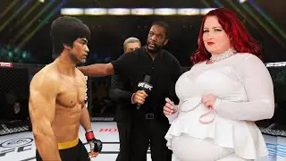 PS5 | Bruce Lee vs. Allure Eliza (EA Sports UFC 4)