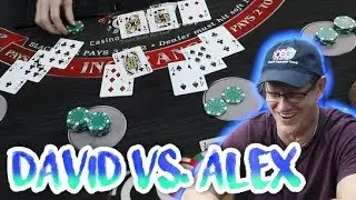 BLACKJACK BATTLE CEO Vs. President - Live Blackjack Session #2