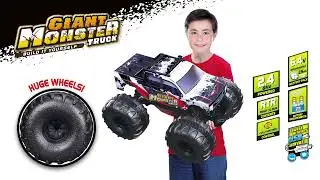 82561 Giant Monster Truck Assembly Video