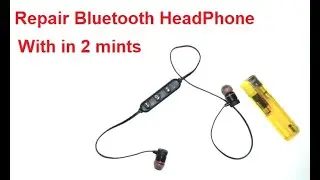 how to repair bluetooth headphone with in 2 mint