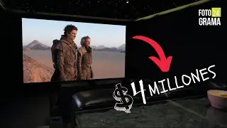 Visité un CINE EN CASA de $4 Millones de pesos | Fotograma 24 con David Arce