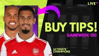 ULTIMATE CHAMPIONS | TOP TIPS! GAMEWEEK 150 (Feat. SpeedyQQ)