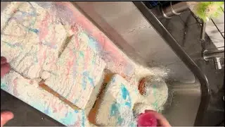 powderbombs,  and paste play by thespongegal  #asmr #satisfying #sudsoverload #suds #oddlysatisfying