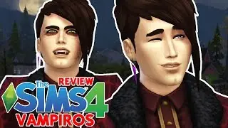 THE SIMS 4 VAMPIROS REVIEW! O MAIS MORTÍFERO DO YOUTUBE!