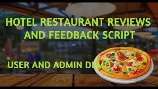 Online Food Ordering and Delivery Script | PHP Restaurant Script - Food Ordering Script