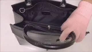 Недорогая женская сумка из натуральной кожи 085 Black