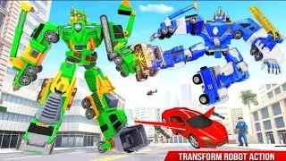 Ride the flying robot horse and transform into a classic car robot in action fighting.#temugamer