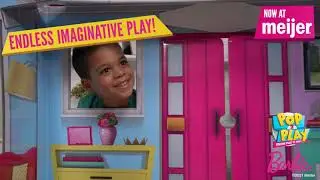 Pop2Play Barbie™ Dream Playhouse | Lifesize Playset For Kids |  Now at Meijer!