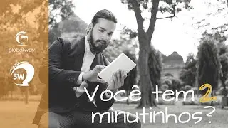 Você tem 2 minutinhos para aprender inglês?