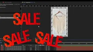 Простая и эффектная анимация надписи для сторис и маркетплейсов after effects урок