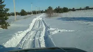 УАЗ Патриот и мартовский снег.