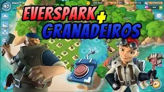 Everspark - Controle Universal + Granadeiros | Boom Beach | Estratégias de Ataque