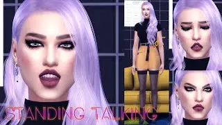 (FREE) STANDING TALKING: Animation Pack [The Sims 4 / DOWNLOAD]