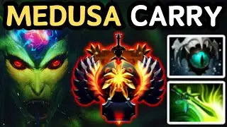 🔥 ABSOLUTE DAMAGE + SURVIVAL GOD — MEDUSA CARRY | DOTA 2 🔥