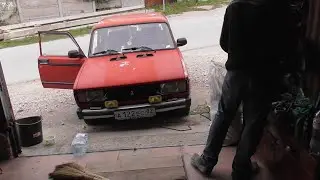 РЕМОНТ ВАЗ 2105 замена сцепление ,стоп сигналы и ремонт печки