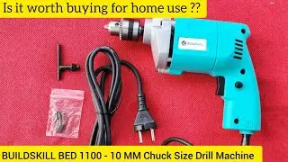 Buildskilll Drill Machine Review | Best Drill Machine for Home Under 1000