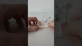 как сделать ванную из LEGO