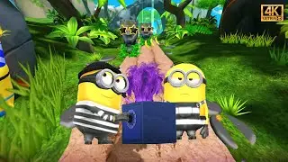Minion Rush Prisoner Minion and Thief Minion on a Special Mission 10th Anniversary iOS 4K