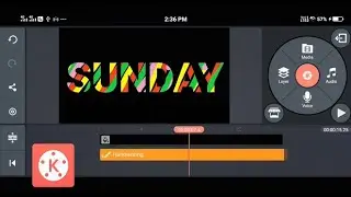 KineMaster Floating Text Effect in Your Android - KineMaster Tutorial