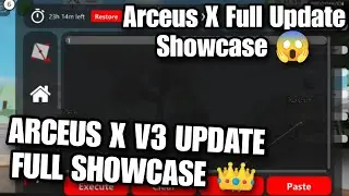 ARCEUS X V3 UPDATE FULL SHOWCASE (Arceus X V3 Update)