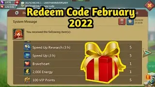 Lords Mobile New Redeem Code | February 2022 Lords Mobile Gameplay.
