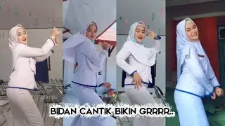 GOYANG SEXY CEWEK BIDAN , CEWEK HIJAB COCOK PARA KAUM REBAHAN,JOMBLOMAN @thikayambo