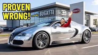 ATTEMPTING TO DRIVE MY BUGATTI VEYRON FOR THE FIRST TIME