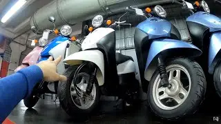Обзор цен на скутера из Японии. Апрель 2023