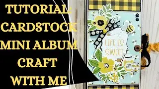 Tutorial: Cardstock Mini Album 