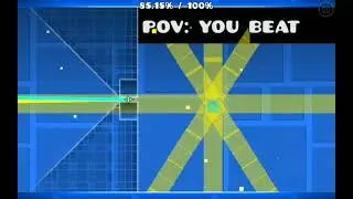 (CONCEPT) The hardest level in geometry dash visualized