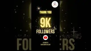 9k followers on YouTube thank you #code #cours #doros4u #folowers
