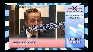 Hugo (de Jonge) Telemarketing - Prik die vrijheid! Nu met gratis clownsneus - Limited Edition!
