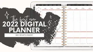 The BEST 2022 Digital Planner Ever - Take a Peek Inside!