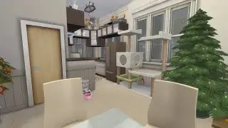 Перестройка квартиры для грустной семьи. The Sims 4