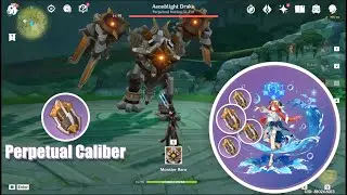 Lokasi Aeonblight Drake Boss - Perpetual Caliber | Genshin Impact