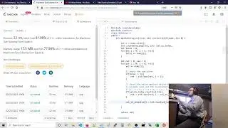 Maximum Size Subarray Sum Equals k, LeetCode Medium, C++