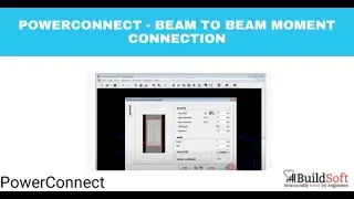 PowerConnect - Beam to beam moment connection