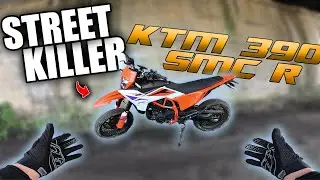 2025 KTM 390 SMC R Review // THE ULTIMATE SUPERMOTO!